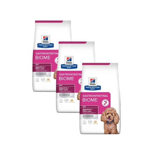 Kit Risparmio 3x1KG Hill's Prescription Diet Dog Gastrointestinal Biome Mini