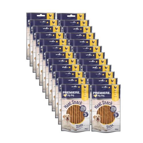 Kit Risparmio 24x70G Premiere Snack Dog Meat Sticks