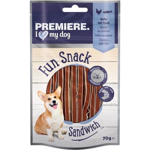 Premiere Dog Fun Snack Sandwich 70G