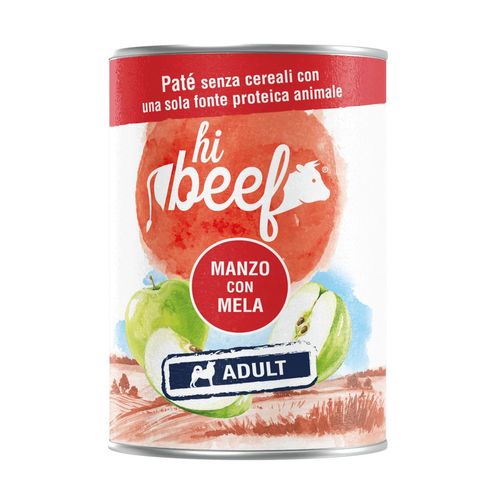 Hi Beef Dog Adult Lattina 400G