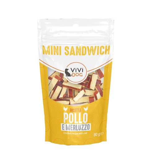 ViVi Dog Snack Mini Sandwich 80G