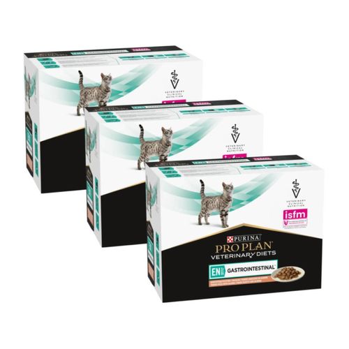 Kit Risparmio 30x85G Purina Pro Plan Veterinary Diets Cat En Gastrointestinal Salmone