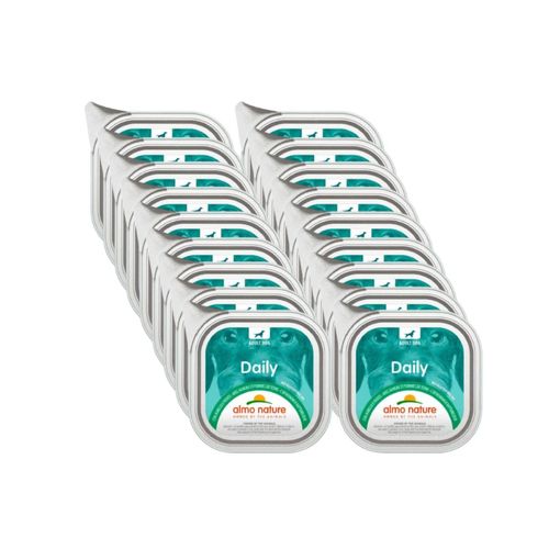 Kit Risparmio 18x300G Vaschette Almo Nature Dog Daily