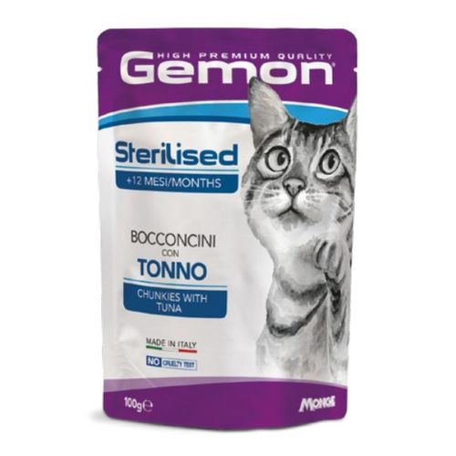 Gemon Cat Sterilised Busta Multipack 24x100G