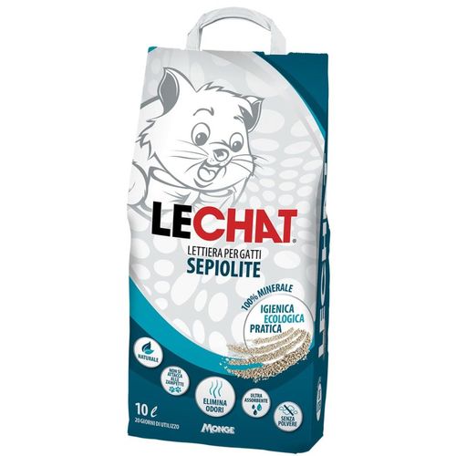 LeChat Lettiera per Gatti Sepiolite