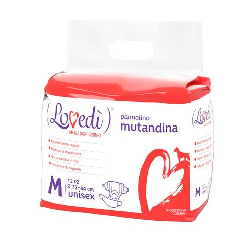 Lovedì Pannolino per Cani Femmine Mutandina 12PZ