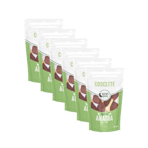 Kit Risparmio 6x80G ViVi Dog Snack Coscette