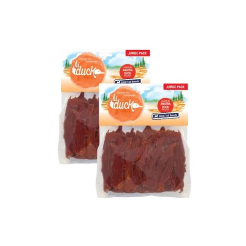 Kit Risparmio 2x500G Hi Duck Dog Snack Filetti