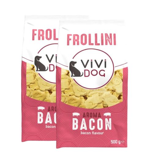 Kit Risparmio 2x500G ViVi Dog Biscotti Frollini