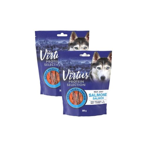Kit Risparmio 2x300G Virtus Dog Snack Meat Jerky