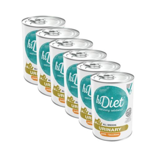 Kit Risparmio 6x400G Hi Diet Dog Urinary Paté
