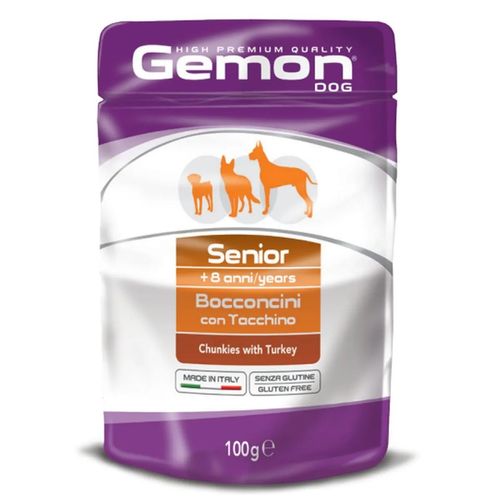 Gemon Dog Senior All Breeds Busta Multipack 24x100G