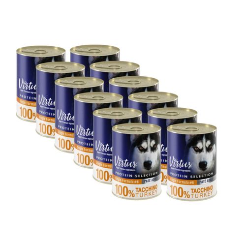 Kit Risparmio 12x400G Virtus Protein Selection Dog Adult