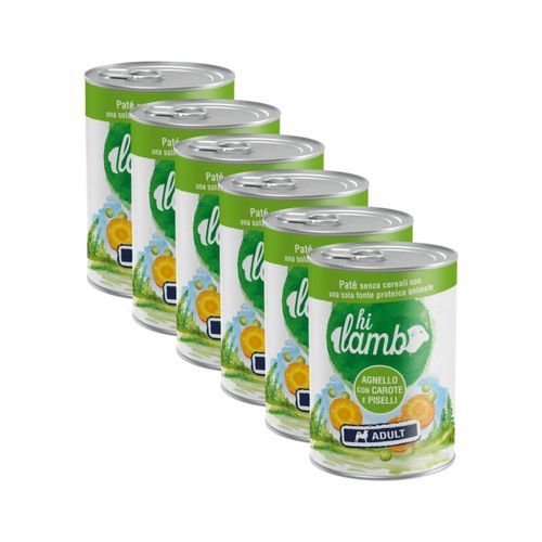 Kit Risparmio 6x400G Hi Lamb Dog