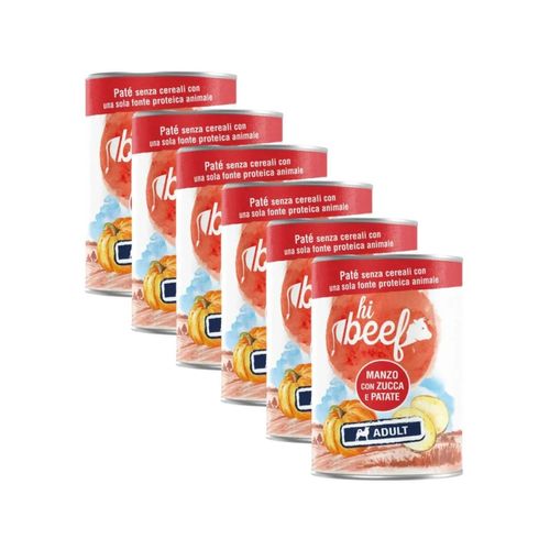 Kit Risparmio 6x400G Hi Beef Dog