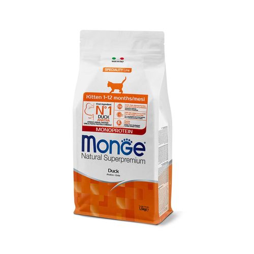 Monge Natural Superpremium Kitten con Anatra