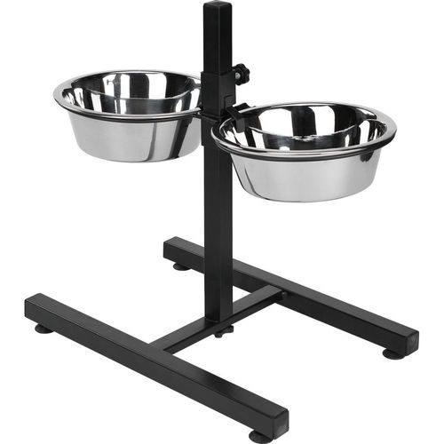 Supporto Doppio con Ciotole per Cane