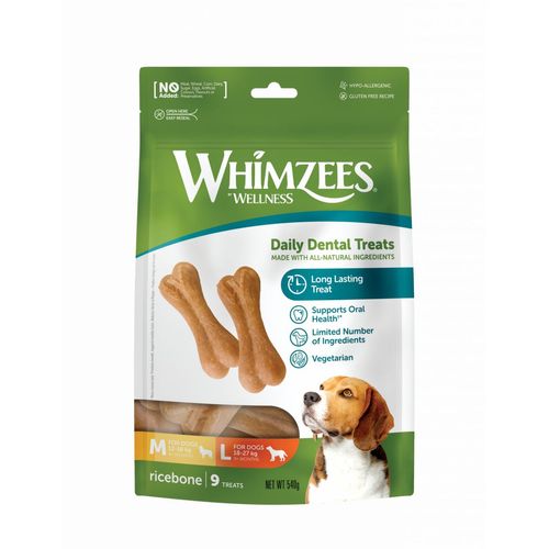 Whimzees Dog Snack Ricebone