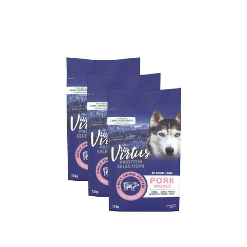 Kit Risparmio 3x7.5KG Virtus Dog Protein Selection