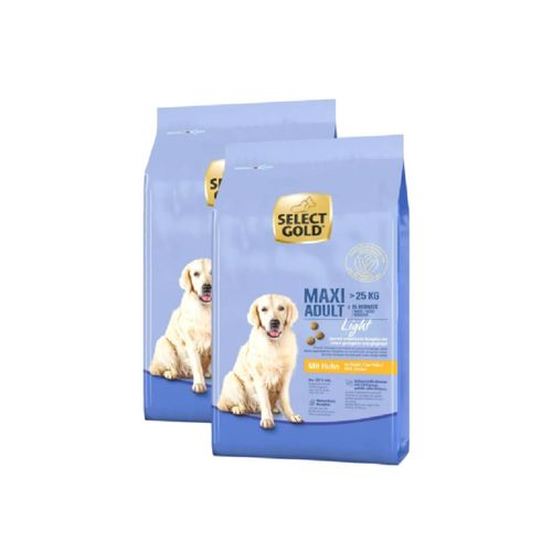 Kit Risparmio 2x12KG Select Gold Dog Light Maxi