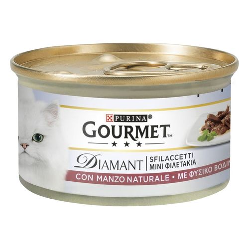 Gourmet Diamant Sfilaccetti Cat Lattina Multipack 24x85G