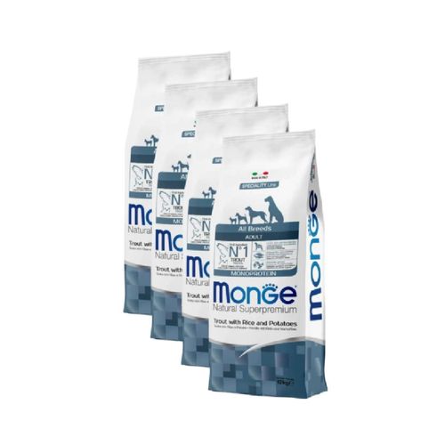 Kit Risparmio 4x12KG Monge Natural Superpremium Adult All Breeds