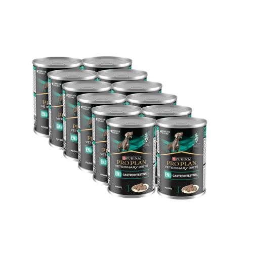 Kit Risparmio 12x400G Purina Pro Plan Veterinary Diets Dog En Gastrointestinal