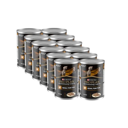 Kit Risparmio 12x400G Purina Pro Plan Veterinary Diets Dog Nf Renal Failure