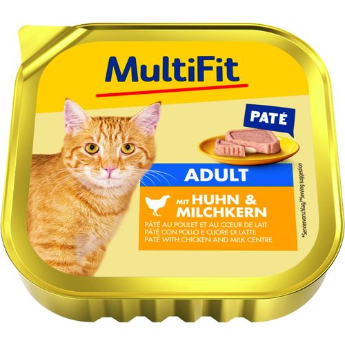 MultiFit Paté Cat Vaschetta Multipack 16x100G