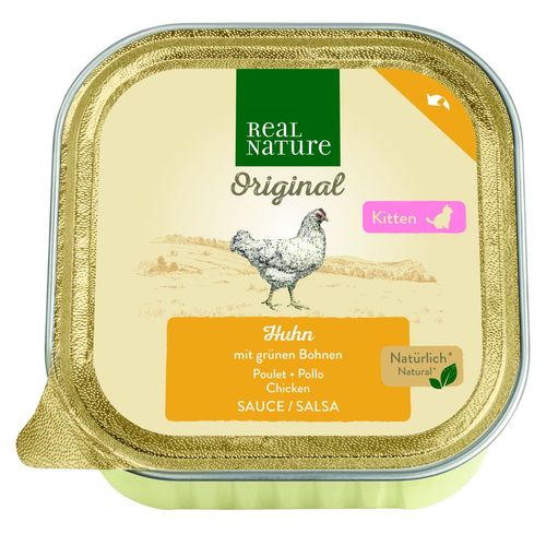 Real Nature Original Kitten Vaschetta Multipack 16x100G