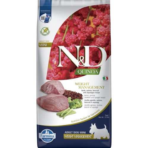 N&D Weight Management Adult Mini Agnello e Quinoa