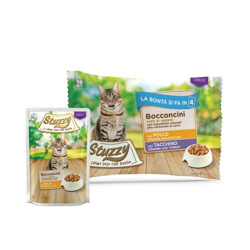 Stuzzy Sterilized Cat Busta Multipack 4x85G