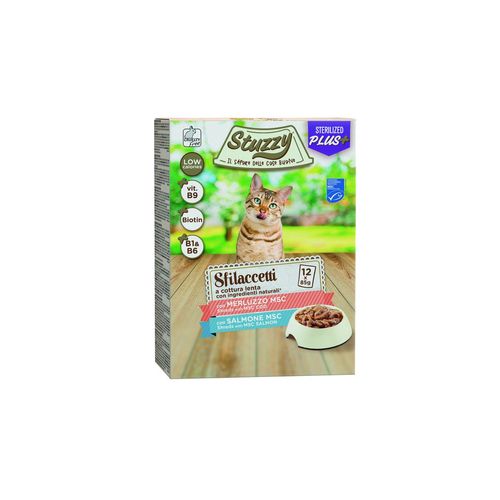 Stuzzy Sterilized Plus Cat Busta Multipack 12x85G