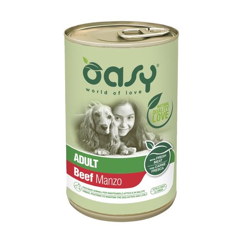 Oasy Dog Adult Lattina 400G