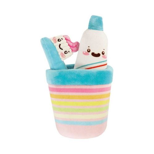 Record Gioco Cane in Peluche Set Dentini Multicolore