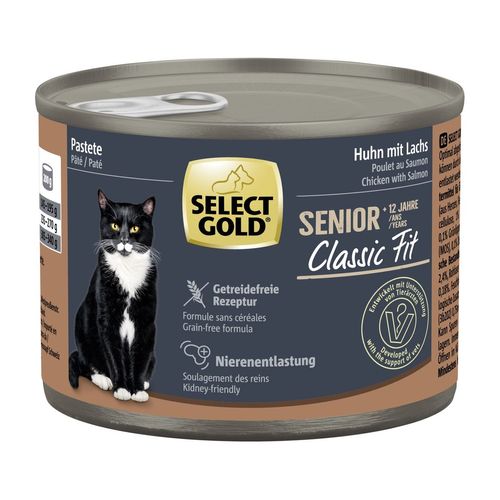 Select Gold Classic Fit Senior Lattina Multipack 6x200G