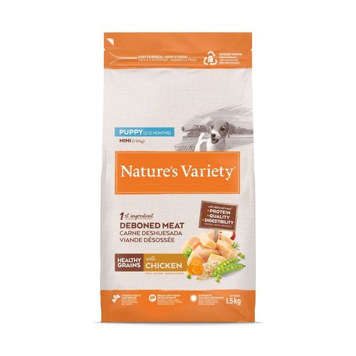Nature's Variety Healthy Grains Puppy Mini al Pollo