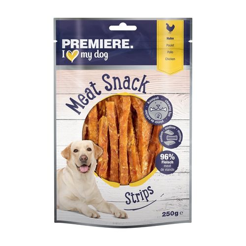 Premiere Dog Meat Snack Strips 250G