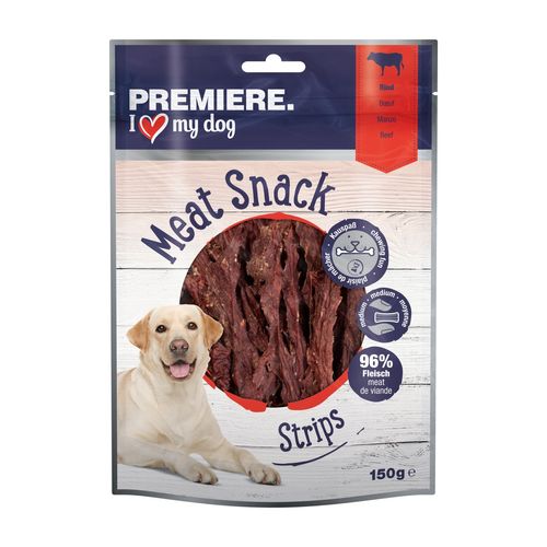 Premiere Dog Meat Snack Strips 150G