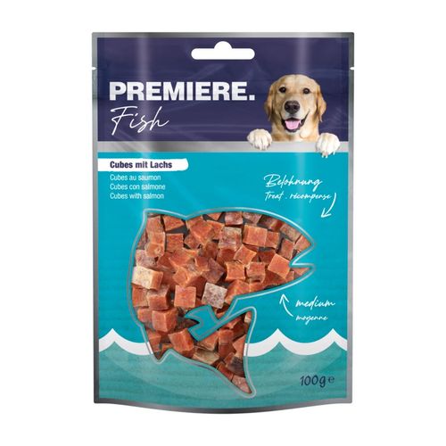 Premiere Dog Snack Fish Cubes 100G