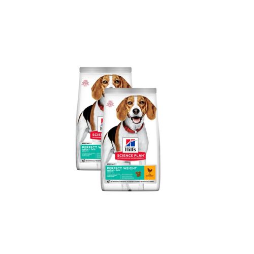 Kit Risparmio 2x12KG Hill's Science Plan Medium Adult Dog Perfect Weight