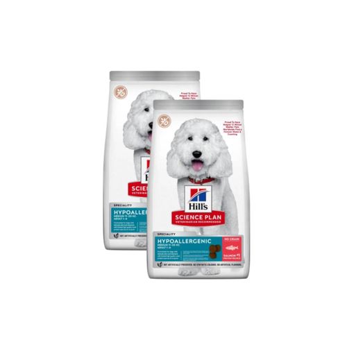 Kit Risparmio 2x14KG Hill's Science Plan Hypoallergenic Medium Adult Dog