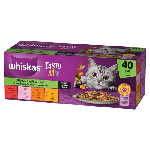 Whiskas Tasty Mix Cat Busta Multipack 40x85G