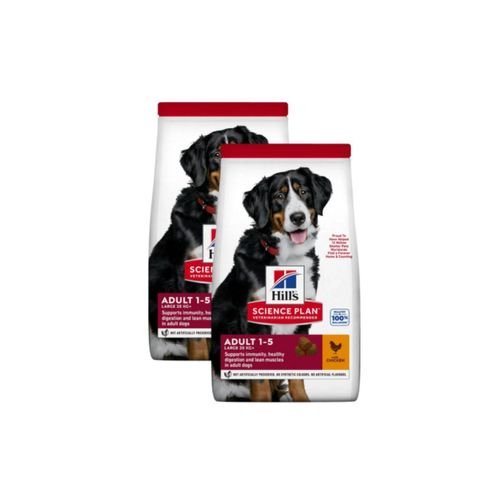 Kit Risparmio 2x14KG Hill's Science Plan Large Adult Dog