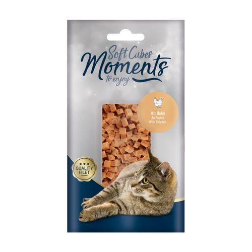 Moments Soft Cubes Cat Snack 2x15G