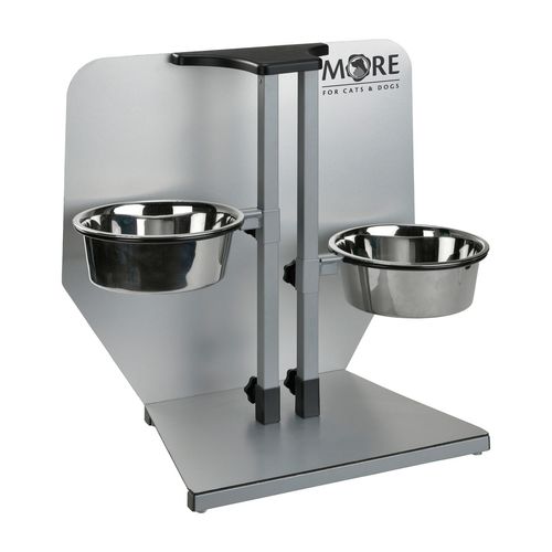 More Doppia Ciotola in Alluminio