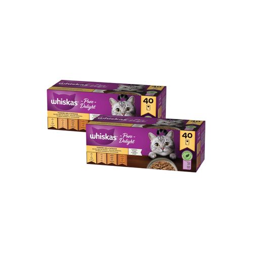 Kit Risparmio 80x85G Whiskas Cat