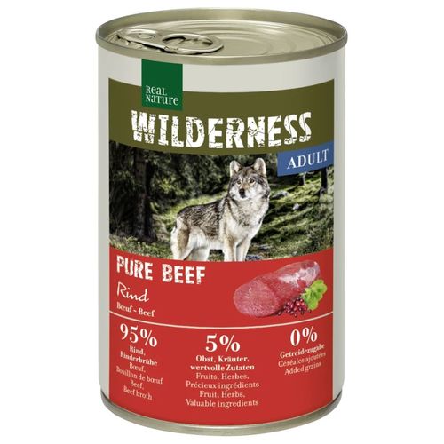 Real Nature Wilderness Dog Lattina 400G