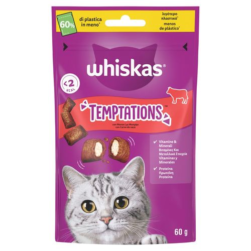 Whiskas Snack Gatto Temptations 60G
