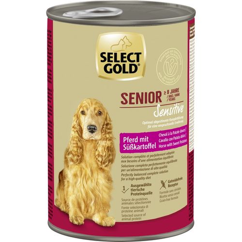 Select Gold Sensitive Dog Senior Lattina 400G